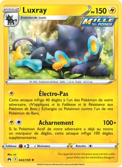 Luxray, Zénith Suprême, n° 043