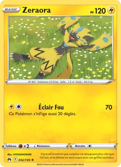 Zeraora, Zénith Suprême, n° 052