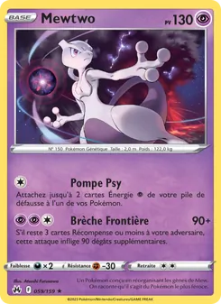 Mewtwo, Zénith Suprême, n° 059