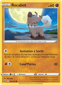 Rocabot, Zénith Suprême, n° 073