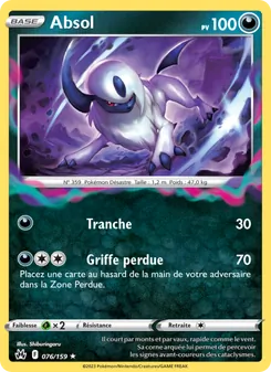 Absol, Zénith Suprême, n° 076