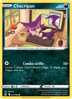 Chacripan, Zénith Suprême, n° 077