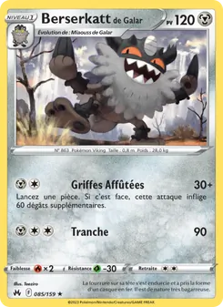 Berserkatt de Galar, Zénith Suprême, n° 085