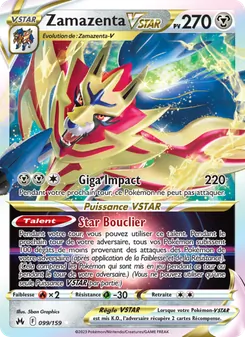 Zamazenta VSTAR, Zénith Suprême, n° 099
