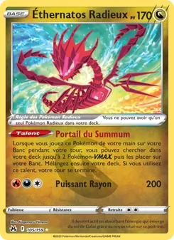Éthernatos Radieux, Zénith Suprême, n° 105