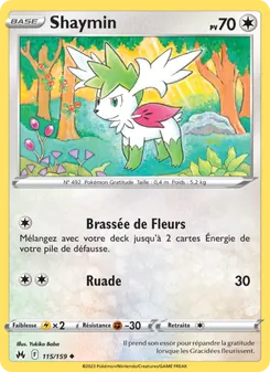 Shaymin, Zénith Suprême, n° 115