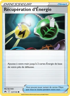 Récupération d'Énergie, Zénith Suprême, n° 127