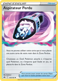 Aspirateur Perdu, Zénith Suprême, n° 135