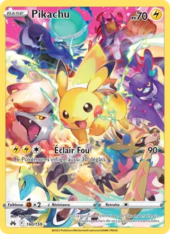 Pikachu, Zénith Suprême, n° 160