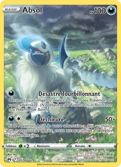 Absol, Zénith Suprême Galerie Galaroise, n° GG16