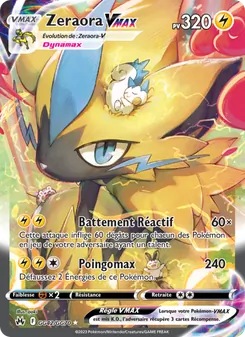 Zeraora VMAX, Zénith Suprême Galerie Galaroise, n° GG42