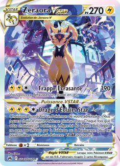 Zeraora VSTAR, Zénith Suprême Galerie Galaroise, n° GG43
