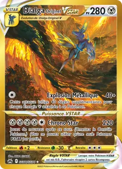 Dialga Originel VSTAR, Zénith Suprême Galerie Galaroise, n° GG68