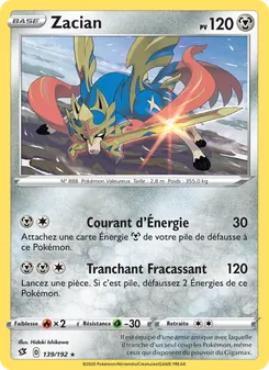 Zacian, Clash des Rebelles, n° 139