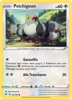 Poichigeon, Clash des Rebelles, n° 143