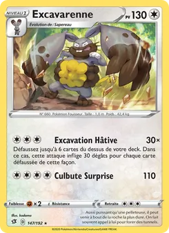 Excavarenne, Clash des Rebelles, n° 147