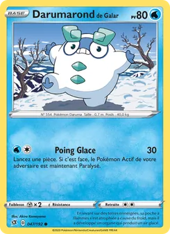 Darumarond de Galar, Clash des Rebelles, n° 47
