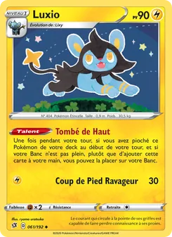 Luxio, Clash des Rebelles, n° 61
