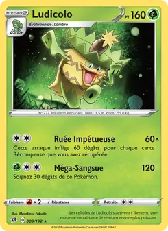 Ludicolo, Clash des Rebelles, n° 9
