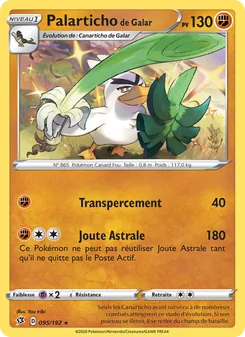 Palarticho de Galar, Clash des Rebelles, n° 95