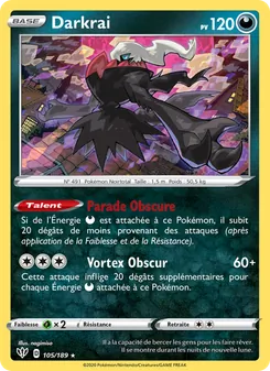 Darkrai, Ténèbres Embrasées, n° 105