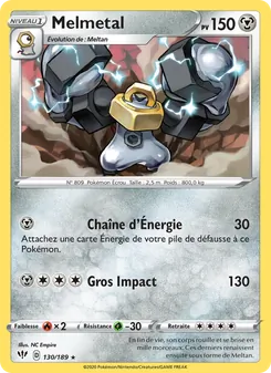 Melmetal, Ténèbres Embrasées, n° 130