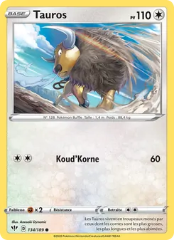 Tauros, Ténèbres Embrasées, n° 134