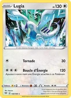Lugia, Ténèbres Embrasées, n° 140