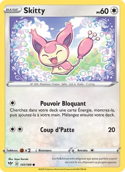 Skitty, Ténèbres Embrasées, n° 141