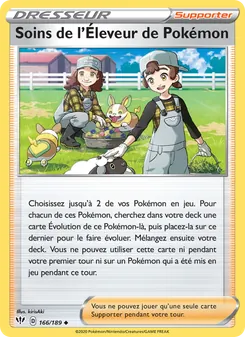 Soins de l'Éleveur de Pokémon, Ténèbres Embrasées, n° 166