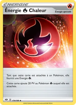 Énergie Fire Chaleur, Ténèbres Embrasées, n° 174