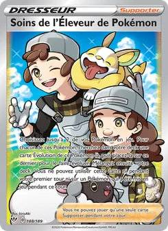 Soins de l'Éleveur de Pokémon, Ténèbres Embrasées, n° 188