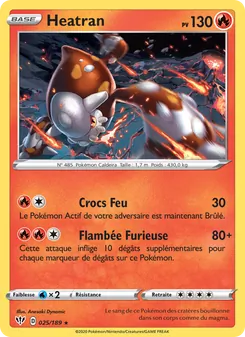 Heatran, Ténèbres Embrasées, n° 25