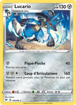 Lucario, Voltage Éclatant, n° 120