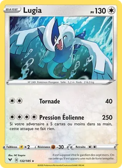 Lugia, Voltage Éclatant, n° 132
