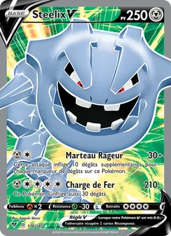 Steelix V, Voltage Éclatant, n° 176