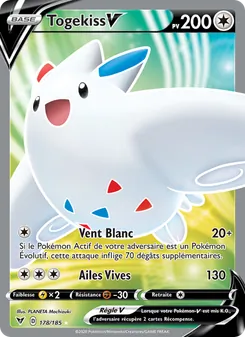 Togekiss V, Voltage Éclatant, n° 178
