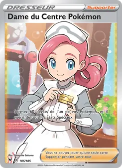 Dame du Centre Pokémon, Voltage Éclatant, n° 185