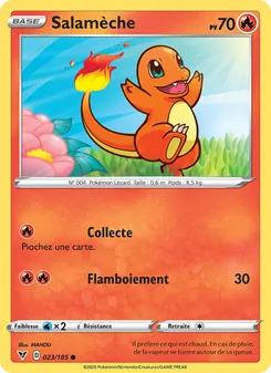 Salamèche, Voltage Éclatant, n° 23