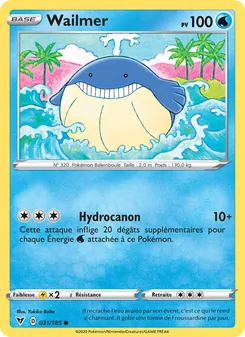Wailmer, Voltage Éclatant, n° 31