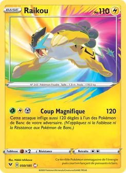 Raikou, Voltage Éclatant, n° 50