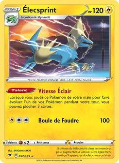 Élecsprint, Voltage Éclatant, n° 52