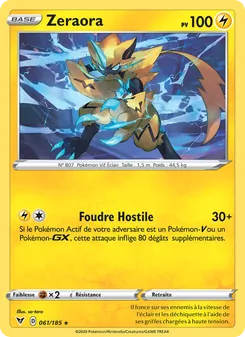 Zeraora, Voltage Éclatant, n° 61