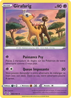 Girafarig, Voltage Éclatant, n° 65