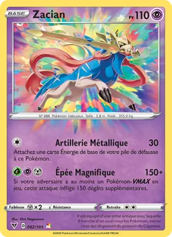 Zacian, Voltage Éclatant, n° 82