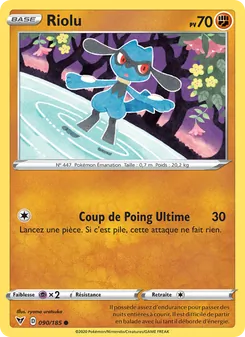 Riolu, Voltage Éclatant, n° 90