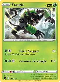 Zarude, Destinées Radieuses, n° 16