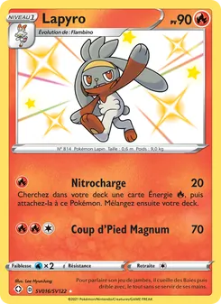 Lapyro, Destinées Radieuses Coffre Étincelant, n° SV016