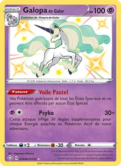 Galopa de Galar, Destinées Radieuses Coffre Étincelant, n° SV048