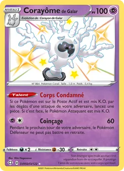 Corayôme de Galar, Destinées Radieuses Coffre Étincelant, n° SV050